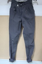 PIKEUR Reithose Gr.42/L Graue Reithose  65% Baumwolle 27% Polyamid