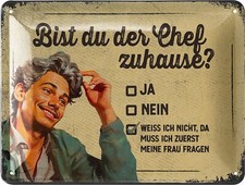 Retro Blechschild, vintage