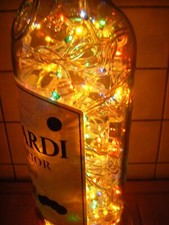 BACARDI -3 -Liter- Flaschenlampe, 8 Bel.- Intervalle einstellbar, TOLLE DEKO !