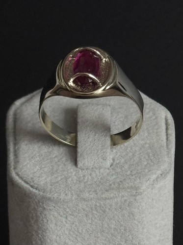 Goldring mit rubin damenring - mit,