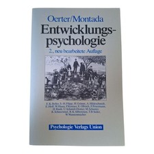 Entwicklungspsychologie von  Oerter/Montada - 2. Auflage / Fachbuch Psychologie