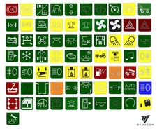 Symbolscheibe Symbolschalter