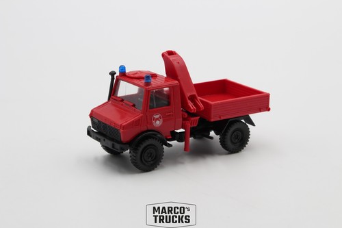 Roco mercedes benz unimog kran - roco, mercedes-benz