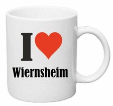 Kaffeetasse I Love Wiernsheim
