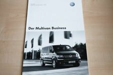 237626) VW Bus T5 Multivan - Business - Preisliste & Extras - Prospekt 05/2007