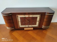 Art Deco star pendulum clock