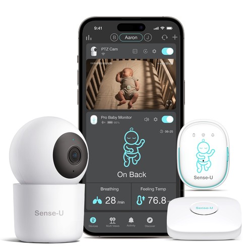Sense pro smart baby monitor - sense-u,