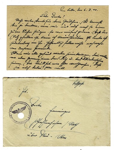 Feldpost 1940