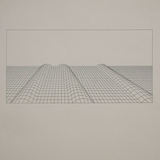 Erwin Heerich Rasterkomposition Gitter Postwar signiert Siebdruck 2 Hälfte 20 Jh