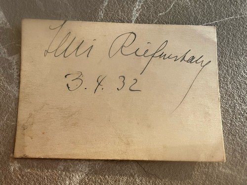 Leni riefenstahl original - leni,