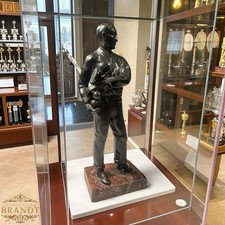 Art Deco Figur Tennisspieler