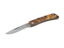 Maserin Scout Damascus Poplar Wood Taschenmesser Damast Holzgriff EDC - 01MA191