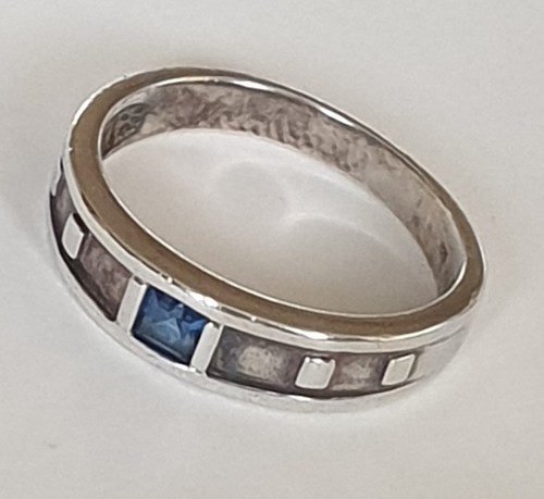 Saphir damen ring - saphir,