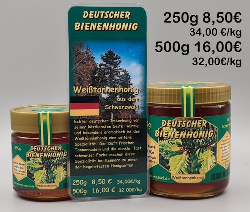 Deutscher weißtannenhonig - deutscher, im