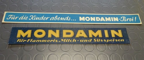 Mondamin werbepappe - 2, x