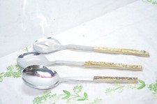 Salatbesteck  Mit Horngriffen