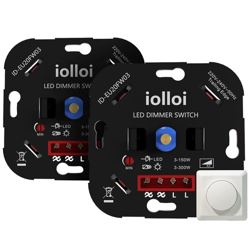 Led dimmer drehdimmer - led,