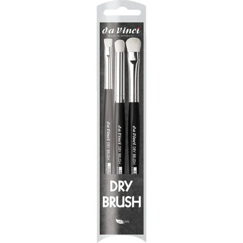 Vinci dry brush pinselset - da,