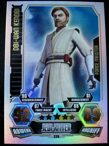 Star wars karte force attax - star,