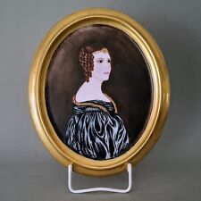 Hutschenreuther Hohenberg -  Porzellan Bild - Dame PALM