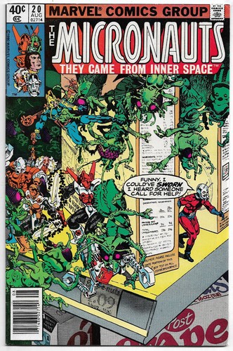 Marvel bronze age micronauts - marvel,