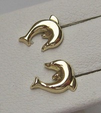 Delfin Ohrringe aus 14 Kt