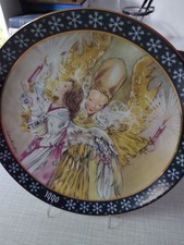 Sulamith Wülfing Weihnachtsteller "Das Licht der heiligen Nacht" 1990 