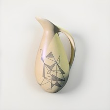 Vintage Vase Henkelvase Limburg Staffel Keramik 1955