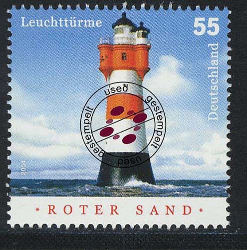 2410 leuchtturm roter sand - 2410,