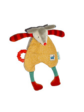 WIE NEU * Moulin Roty orange Hund Fuchs Schmusetuch Schnuffeltuch Kuscheltuch