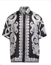 Versace Seidenhemd  Herren neu