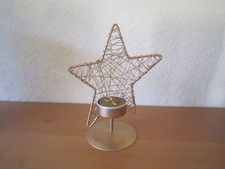Weihnachts Teelichthalter  "Stern"
