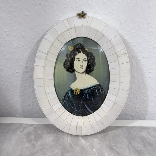 Miniatur porträt dame stil - porträt,