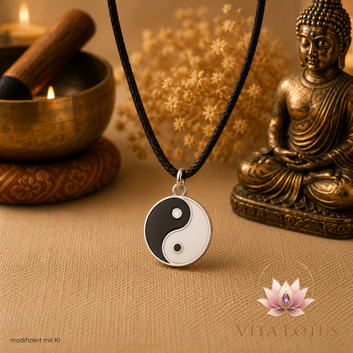 Yin yang halskette - yang,