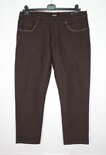 WAM Denim Sinai Herren Jeans Gr. 36 L32 Hose Braun Baumwolle #AU-41