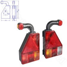 Aspöck Earpoint 1 Rückleuchten Rücklichter Set Satz Rückfahrscheinwerfer und URL