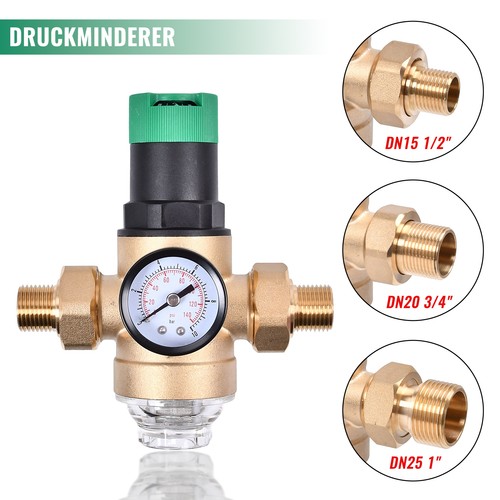 Druckminderer mit manometer - mit,
