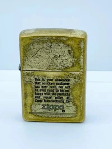 Zippo ölfeuerzeug gold - zippo,