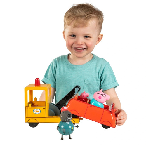 Peppa pig spielset opa hunde - peppa,