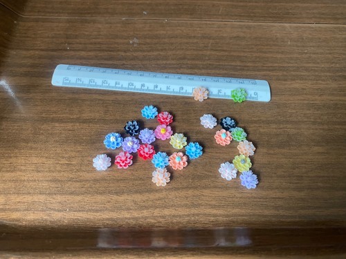 Blumen miniatur resin mini - blumen,