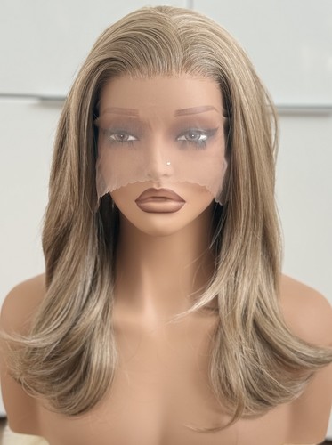 Blond remy hair perücke - blond,