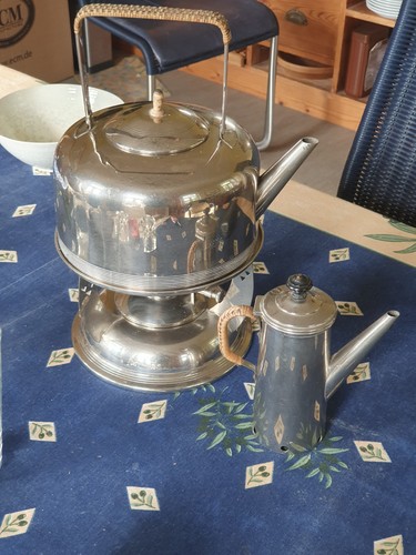 Wmf teekanne mit stövchen - stövchen, /