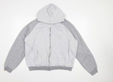 boohooMAN Herren Hoodie Grau
