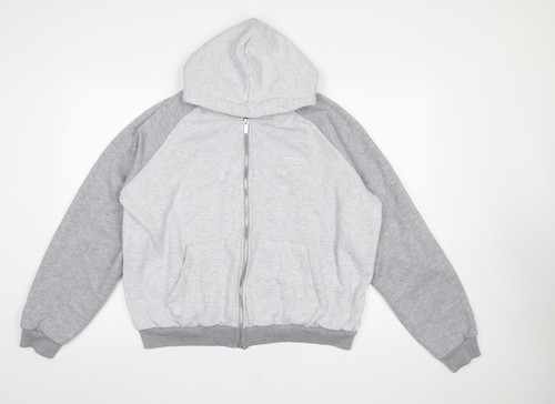 Boohooman herren hoodie grau - herren,