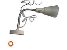 1980er IKEA KVART Schreibtischlampe Tischleuchte weiß 43cm Nachttischlampe  Swed