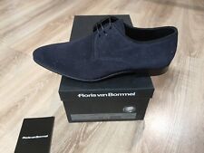 Floris van Bommel Derbys Camou Herren Schuhe D. Blue Gr.40 - Neu + OVP - 249,95€