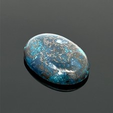 SAMMLERSTEIN AZURIT OVAL ca. 27,60 ct. SCHMUCKJAGD