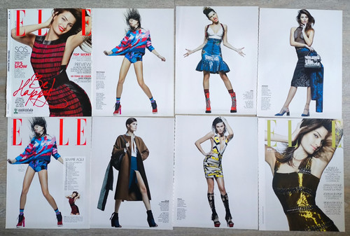 Elle isabeli fontana clipping - elle,