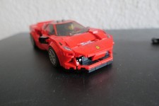 2 x LEGO TECHNIC: Dragster Rennauto (42103) +Ferrari F8 Tributo