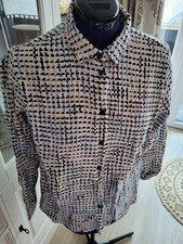 Walbusch Flanell Bluse weiss